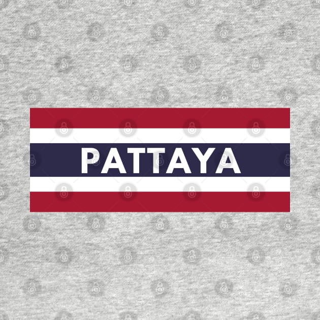 Pattaya City in Thailand Flag by aybe7elf